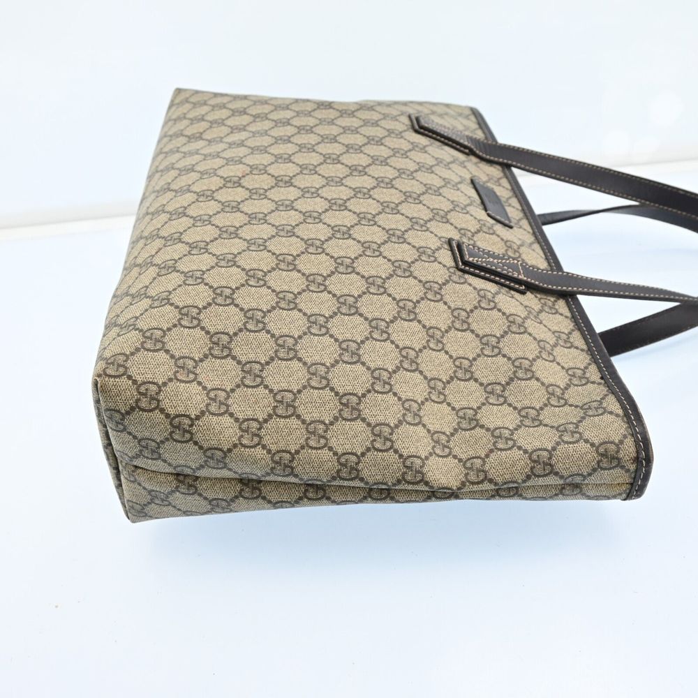 Auth Gucci Shoulder Tote Bag Gg Pvc #102592G24B - Picture 6 of 15